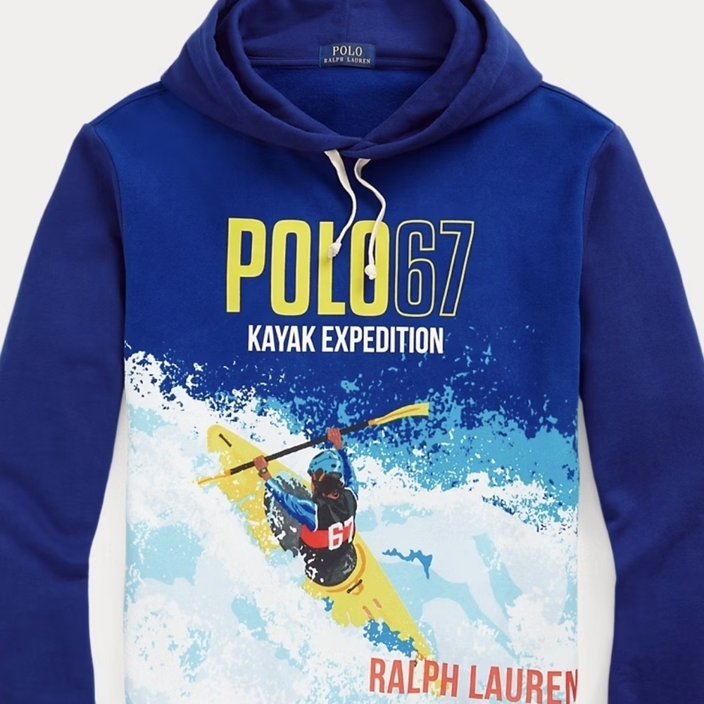 Ralph Lauren Blue Kayak Expedition Hoodie